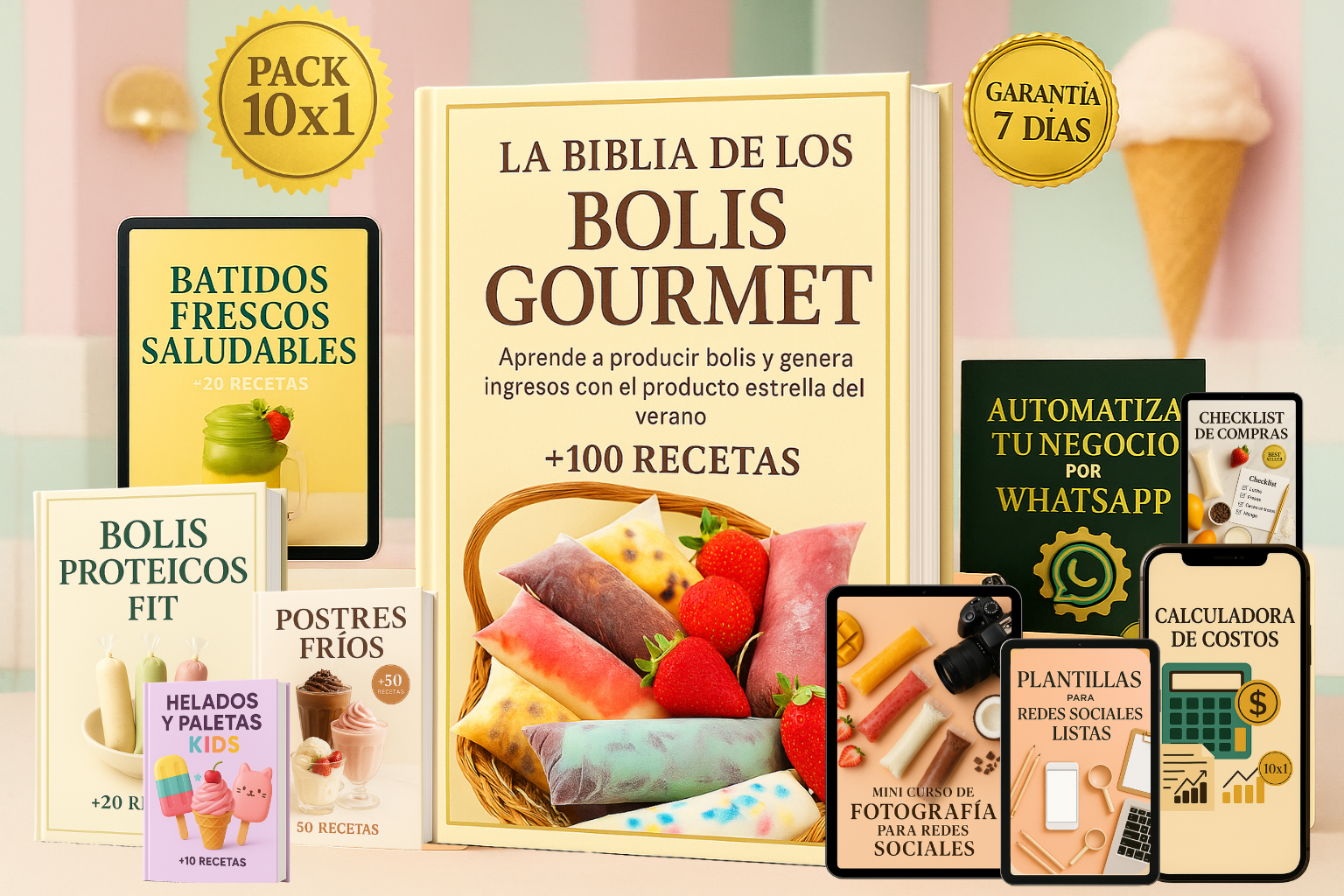 PACK X10 - EMPRENDE CON BOLIS GOURMET